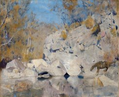 In a Corner on The Macintyre by Tom Roberts