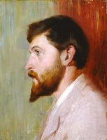 Smike Streeton Age 24 by Tom Roberts