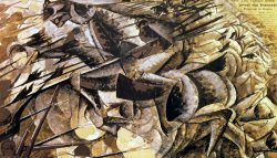 The Charge of the Lancers by Umberto Boccioni