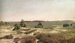 The Heath near Wilsede by Valentin Ruths