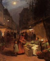 The Fruit Seller by Victor Gabriel Gilbert