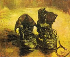 A Pair of Shoes by Vincent van Gogh