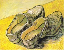 A Pair of Wooden Shoes by Vincent van Gogh