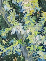Acacia In Flower by Vincent van Gogh