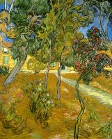 Garden of Saint Paul's Hospital by Vincent van Gogh