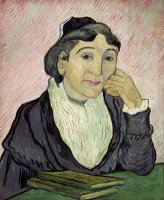 L'arlesienne Madame Ginoux by Vincent van Gogh