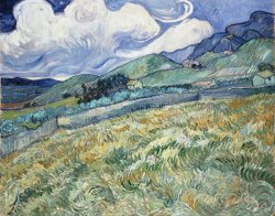 Landscape From Saint-remy by Vincent van Gogh