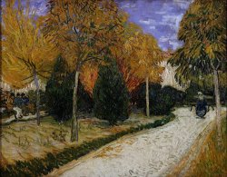 Path in the Park at Arles by Vincent van Gogh