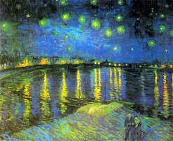 Starry Night Over The Rhone Ii by Vincent van Gogh