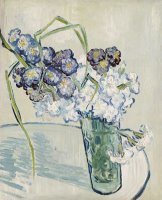 Still Life Vase Of Carnations by Vincent van Gogh