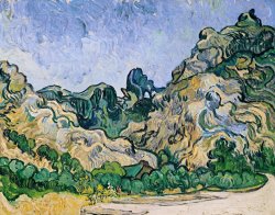 The Alpilles by Vincent van Gogh