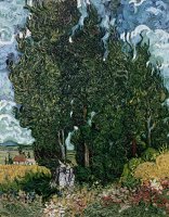 The Cypresses by Vincent van Gogh