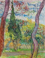 The Garden Of St Pauls Hospital by Vincent van Gogh