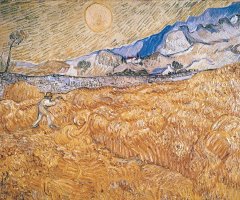 The Harvester by Vincent van Gogh