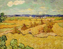The Haystacks by Vincent van Gogh