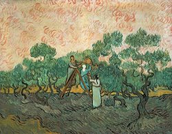 The Olive Pickers by Vincent van Gogh