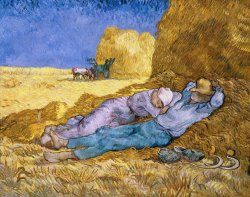 The Siesta by Vincent van Gogh