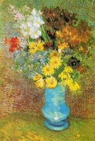 Vase Mit Margeriten Und Anemonen by Vincent van Gogh
