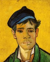 Young Man With A Hat by Vincent van Gogh