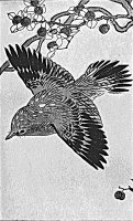 Japanese Drawing Of A Bird by Walter Crane