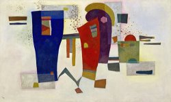 Accompanied Contrast by Wassily Kandinsky
