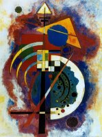 Hommage a Grohmann by Wassily Kandinsky