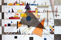 Horizonale C 1924 by Wassily Kandinsky