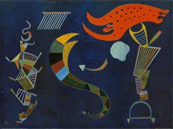 Mit Dem Pfeil C 1943 by Wassily Kandinsky