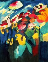 Murnau Garden II 1910 by Wassily Kandinsky