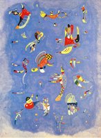 Sky Blue C 1940 by Wassily Kandinsky