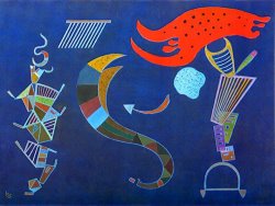 The Arrow 1943 by Wassily Kandinsky