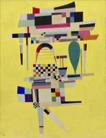 Yellow Painting by Wassily Kandinsky