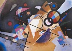 Yellow Point by Wassily Kandinsky