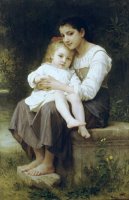 Big Sis' by William Adolphe Bouguereau