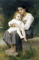 Big Sister (1886) by William Adolphe Bouguereau