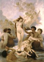 Birth of Venus by William Adolphe Bouguereau