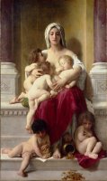 Charity (1878) by William Adolphe Bouguereau
