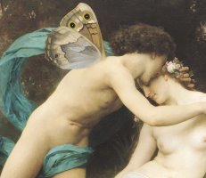 Flora and Zephyr by William Adolphe Bouguereau