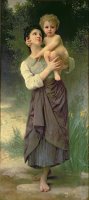 Mother and Child by William Adolphe Bouguereau