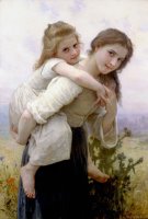 Not Too Much to Carry (1895) by William Adolphe Bouguereau