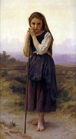 Petite Bergere by William Adolphe Bouguereau