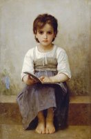 The Difficult Lesson by William Adolphe Bouguereau