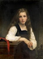 The Fair Spinner by William Adolphe Bouguereau