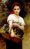 The Grape Picker by William Adolphe Bouguereau