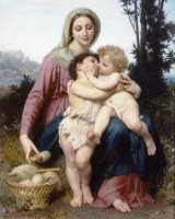 The Holy Family by William Adolphe Bouguereau