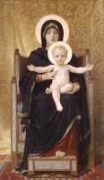 The Seated Madonna by William Adolphe Bouguereau