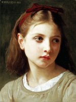 Une Petite Fille by William Adolphe Bouguereau