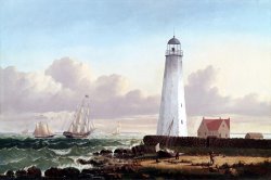 Clark's Point Light, New Bedford by William Bradford