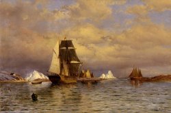 Looking Out of Battle Harbor by William Bradford