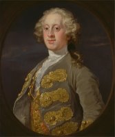 William Cavendish, Marquess of Hartington, Later 4th Duke of Devonshire by William Hogarth